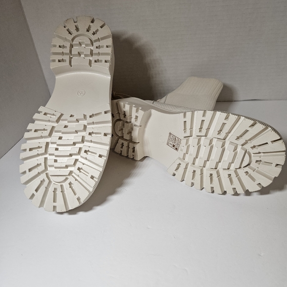 Slip on knit unbranded boot beige - Picture 7 of 7